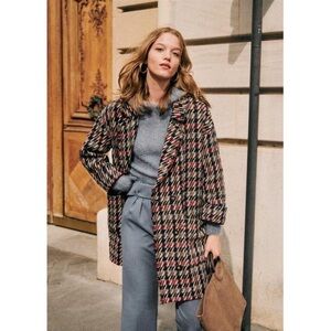 Sezane Marlone Coat in Multi